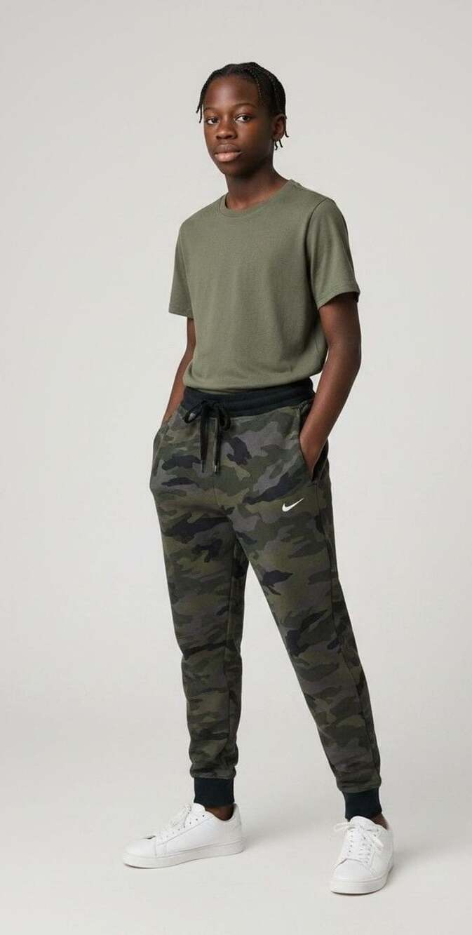Nike Dri-FIT Camo Joggers Sweatpants XS